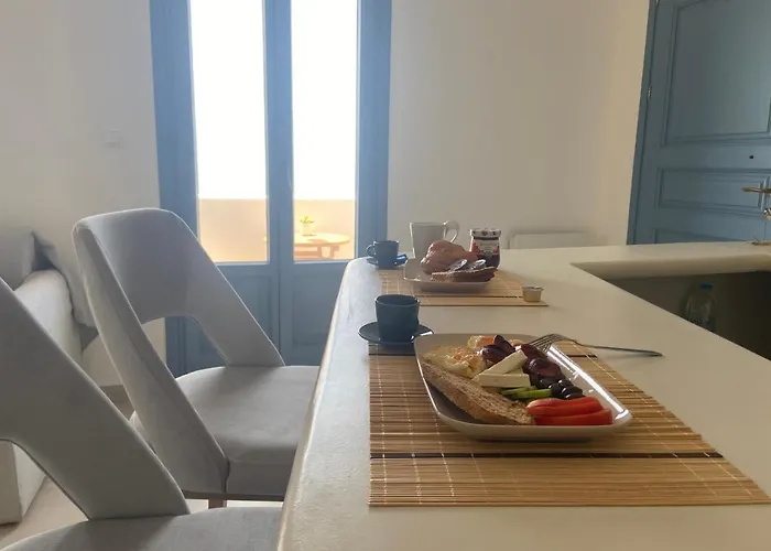 Ena Santorini Semesterbostad Pýrgos