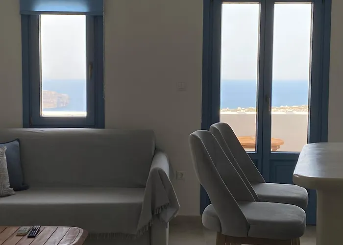 Ena Santorini Semesterbostad Pýrgos